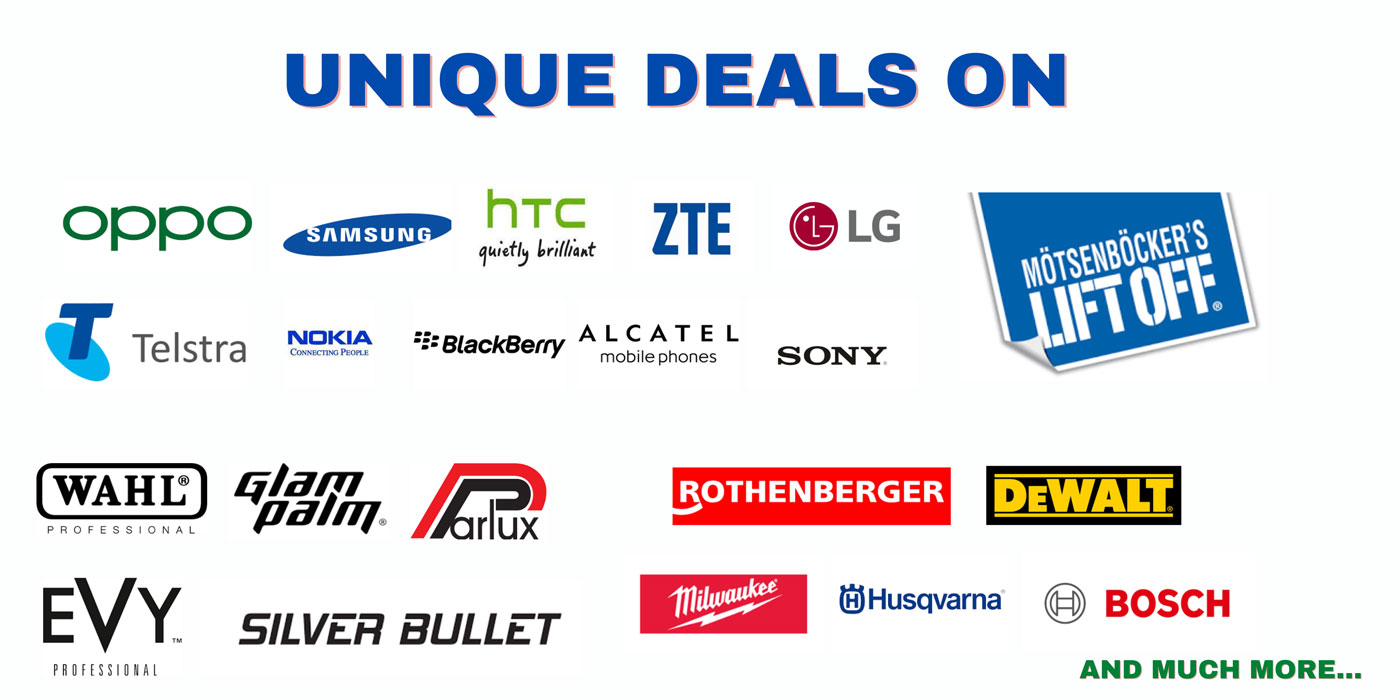 Brands we sell