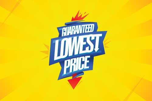 Guaranteed lowest price